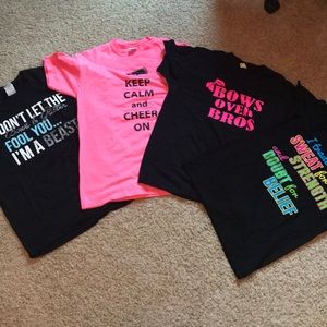 B1G1Free🚨 Bundle of Cheer T-shirts! All EUC!
